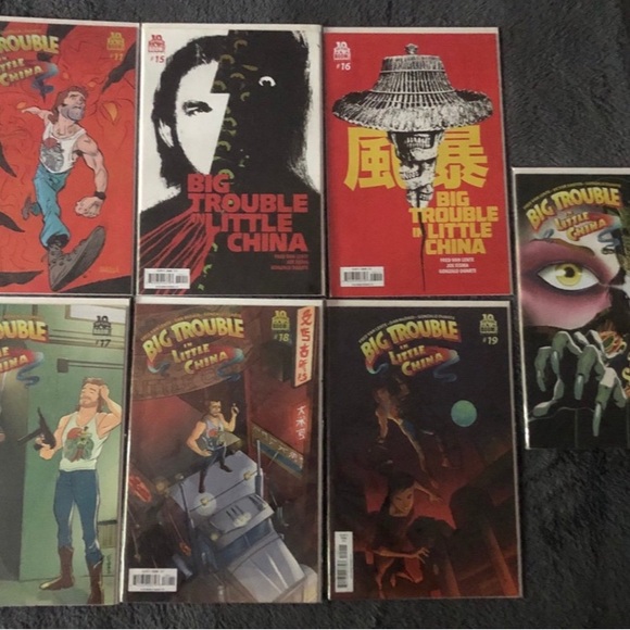 Big Trouble in Little China Comic Book Set - Picture 1 of 1